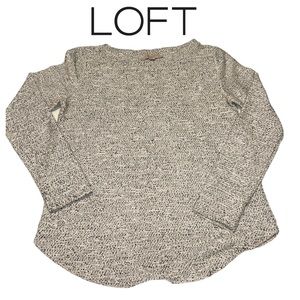 Loft Gray / Black Sweater
